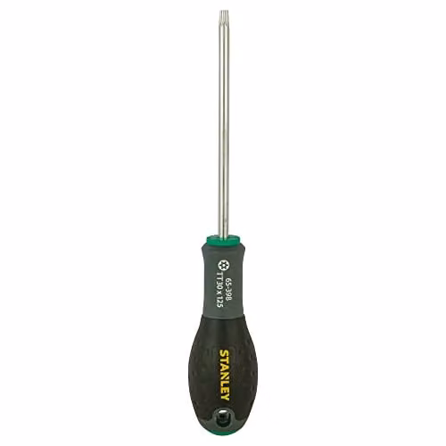 Stanley FatMax Tamper-Proof Torx Screwdriver, TTX30 x 125mm, Black and Multicolour