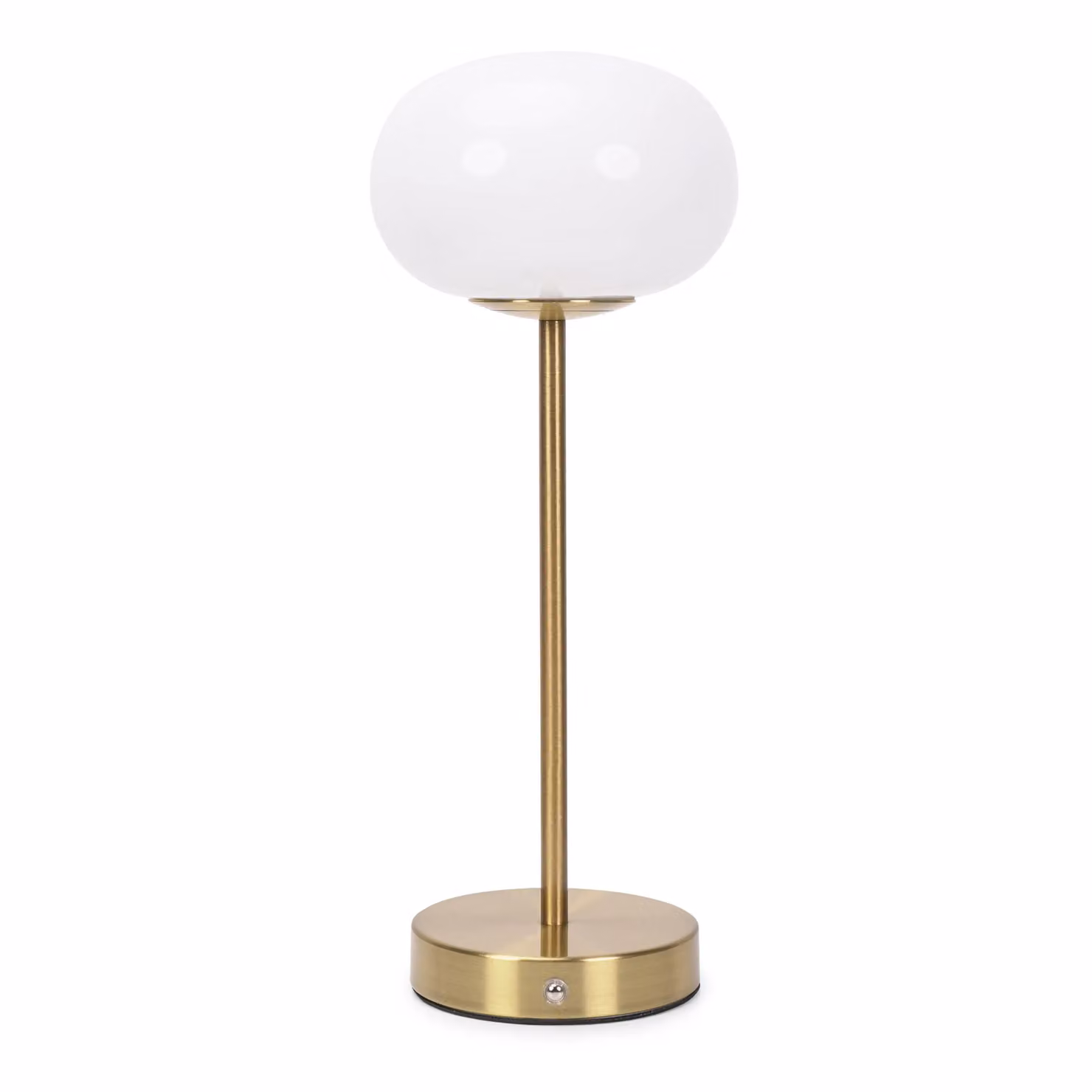 ValueLights Emmy Rechargeable LED Portable Touch Table Lamp in Gold/Brass – 2