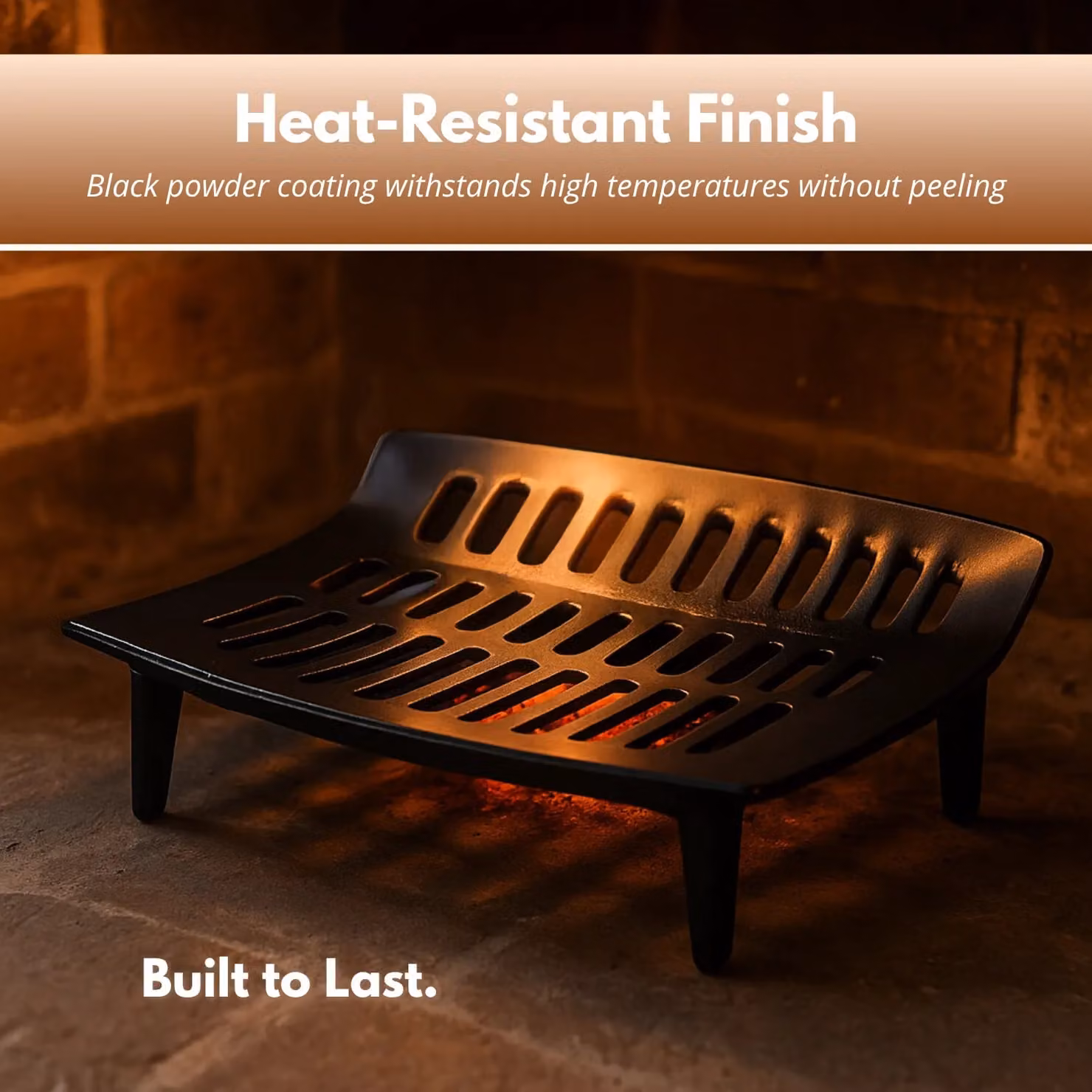 Marco Paul Black Metal Fire Grate, 40cm Diameter – 5