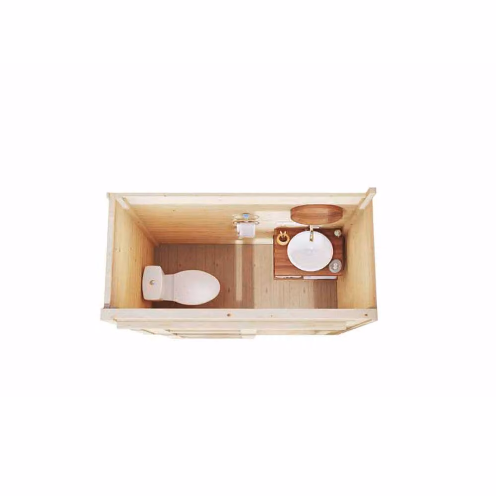 Lasita Maja Ltd S-Log Cabin Internal Room Kit for Garden Rooms and Home Offices, Brown, Height: 205 cm – 2