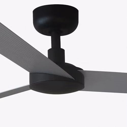 Faro Barcelona Black Mains Ceiling Fan with Remote Control and Aluminium Blades – 3