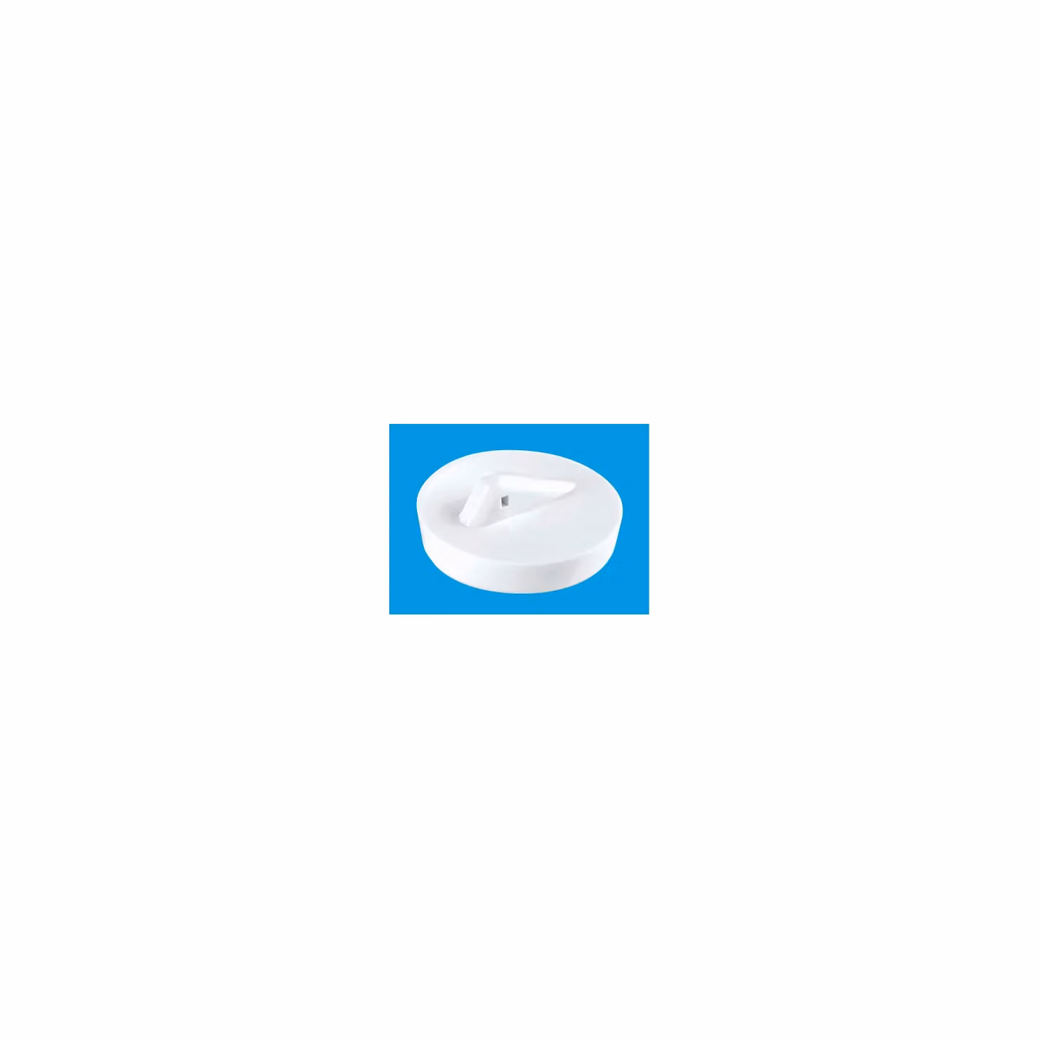 McAlpine WP4 1 3/4 inch White PVC Plug – 2
