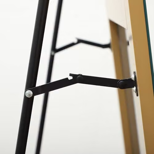HOMCOM Gold Rectangular Full Length Mirror, W/H: 50 x 150 cm – 3