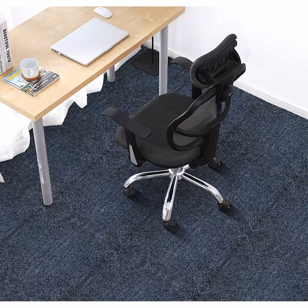 Garwarm 36 Pack Interlocking Carpet Tiles, Non-Slip Grey Floor Squares, W/D: 30.48 x 30.48 cm – 3