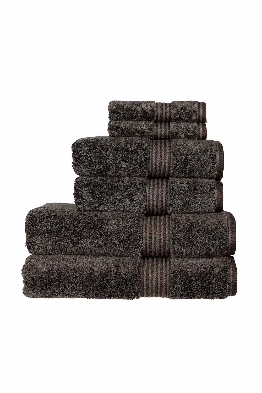 CHRISTY Supreme Hygro Luxury 100% Supima Cotton Pile Towels in Dark Grey – 2