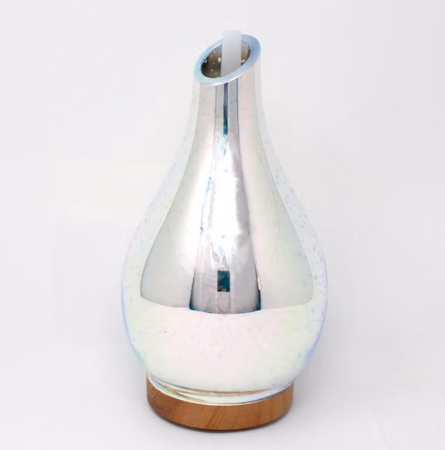 KDMD Ibiza Atomiser Electric Diffuser with Infinity Lights and USB Colour Change in Beige