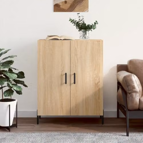 vidaXL Sideboard in Sonoma Oak, Brown, W/D/H: 69.5 x 34 x 90 cm – 2