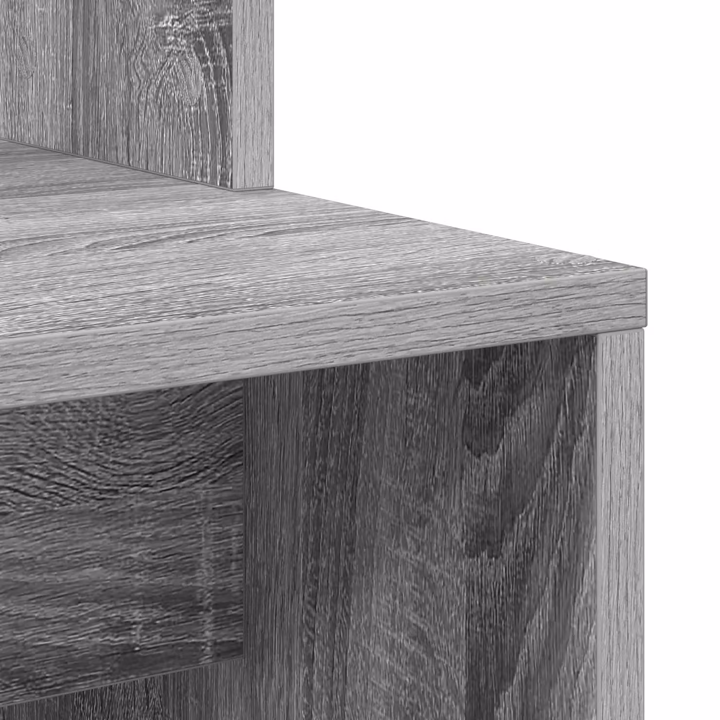 Berkfield Home Grey Sonoma Engineered Wood Compact Computer Desk – 3