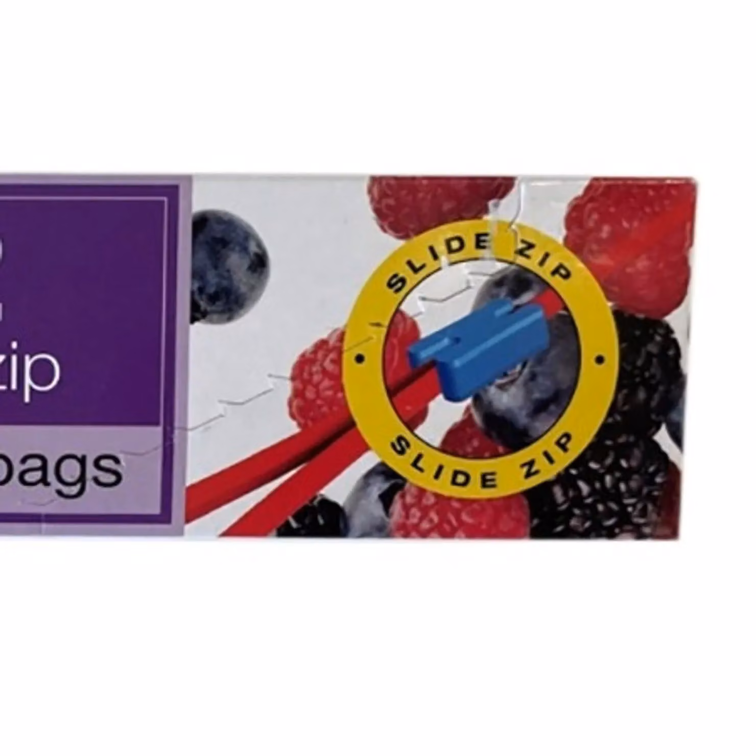 Tidy Z Large Resealable Freezer Bags, Pack of 12, Clear – 2