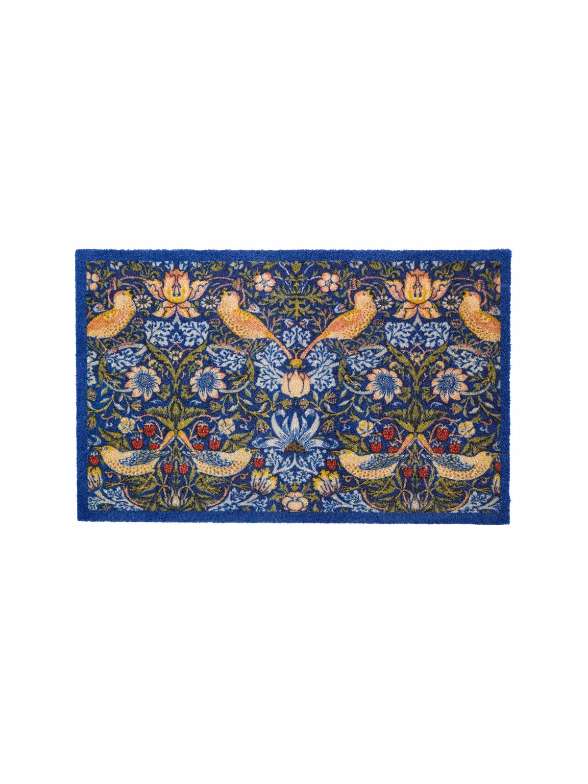 Artsy Mats William Morris Strawberry Thief Washable Indoor Doormat, Blue, W: 60 cm, D: 40 cm – 3