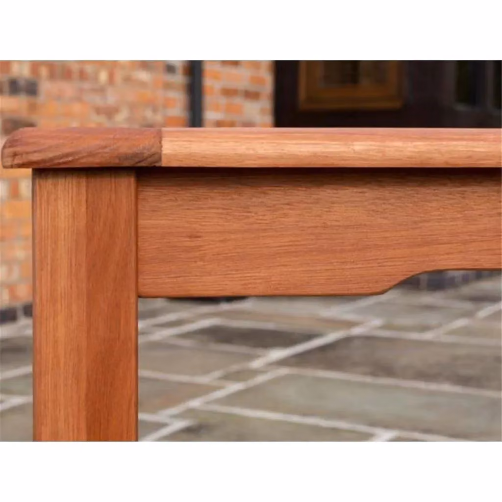 Cheshire Square Wood Dining Table in Brown – 2