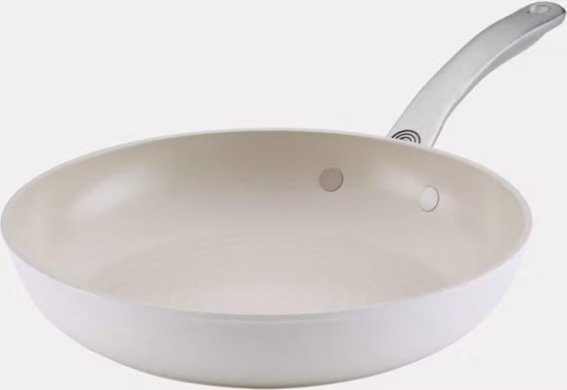 Circulon Halo Ceramic Non Stick Frying Pan, White, 20cm