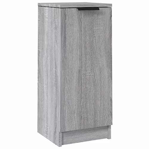 vidaXL Modern Grey Sonoma Sideboard in Engineered Wood W/D/H: 30 x 30 x 70 cm – 1