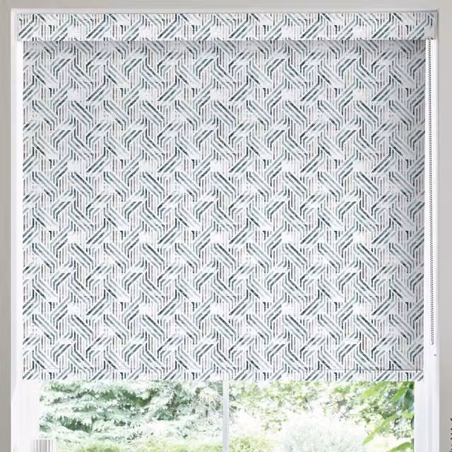 Terrys Jade Green Blackout Roller Blind