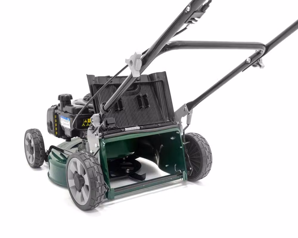 Webb Supreme 46cm Petrol Rotary Lawnmower in Green with 65L Collection Bag – 2