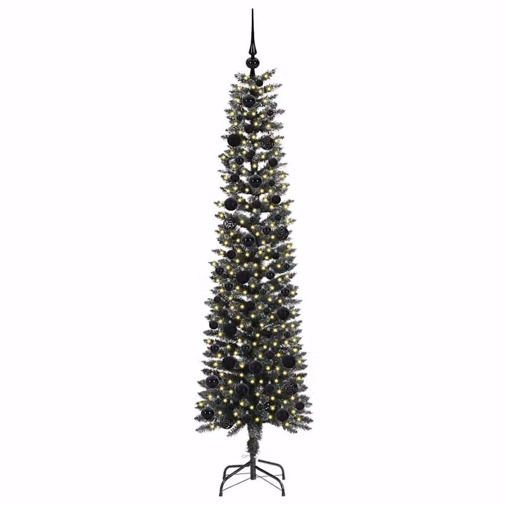 Berkfield Home Artificial Christmas Tree with Stand, Green, H 180 x W 50.5 x D 50.5 cm – 3