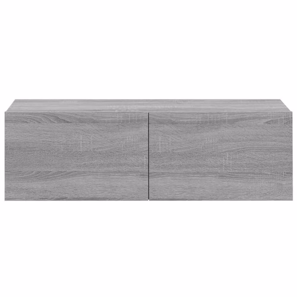 Berkfield Home 3 Piece Grey Sonoma Engineered Wood TV Cabinet Set – 3
