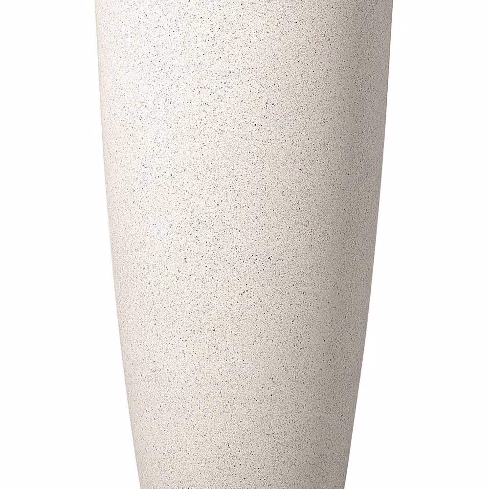 Wyld and Coco Aura Stone Tall Planter in Beige, H: 75 cm, W: 39 cm – 2