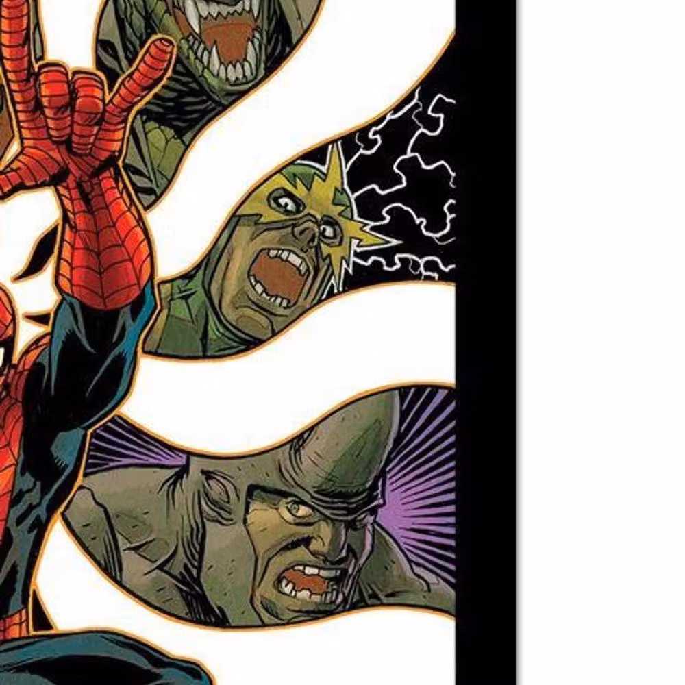 Spider-Man Volume 5 Multicolour Framed Graphic Paper Poster – 2