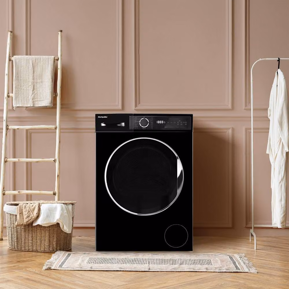 Montpellier Black Freestanding 8kg Front Loader Washing Machine with 1400 RPM and A Energy Rating – 5
