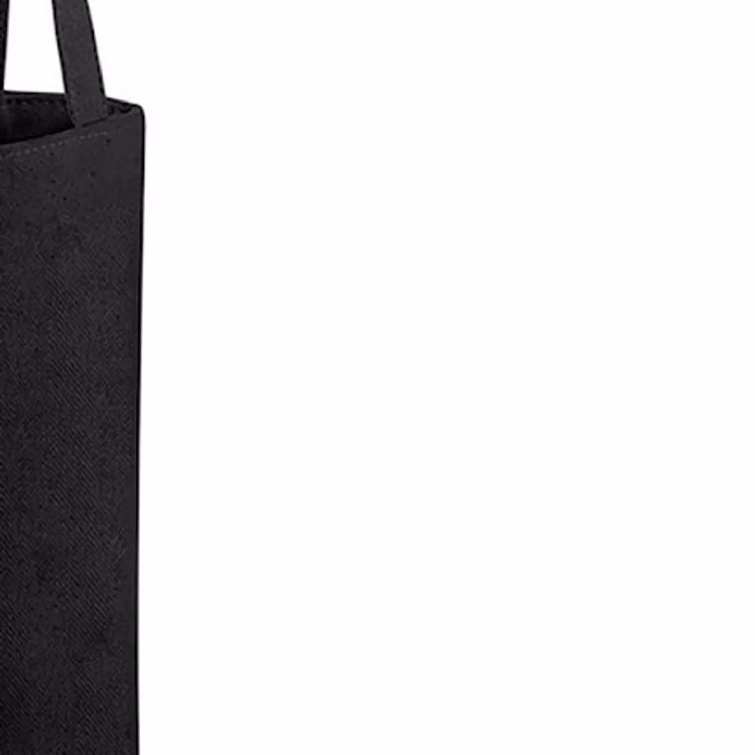Westford Mill Black Cotton Bag – 2