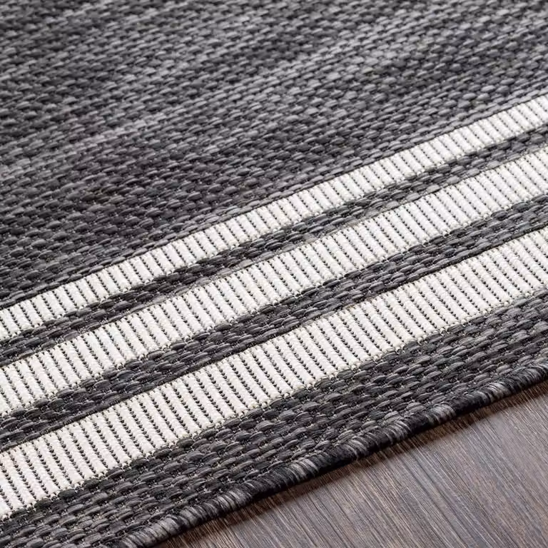 Livabliss Aegean Vintage In- & Outdoor Rug in Grey, Beige and Black, W: 200 cm, D: 275 cm