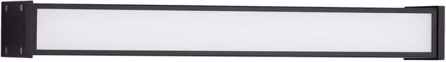 Netlighting Nova Outdoor Flush Wall Lamp in Dark Anthracite Grey, 21W LED, 974lm, 3000K Warm White, IP65 Rated – 1