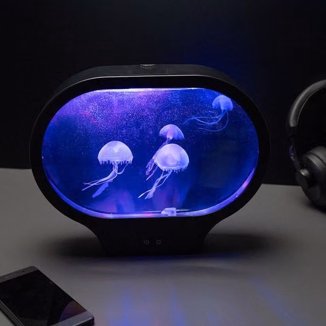 RED5 Oval Jellyfish Lamp USB - Black