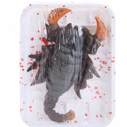 VFM e-Store Black Plastic Scorpion Halloween Decoration, 18.5 cm – 2