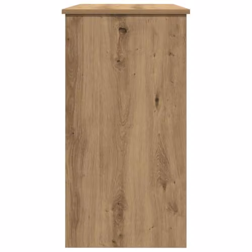 vidaXL Modern Writing Desk in Oak Brown, W/D/H: 80 x 40 x 75 cm – 5