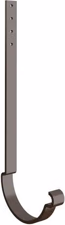 Lindab Brown Galvanised Steel Half Round Gutter Rafter Bracket 350mm
