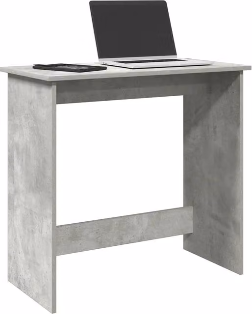 Berkfield Writing Desk in Grey, W/D/H: 80 x 40 x 75 cm – 1
