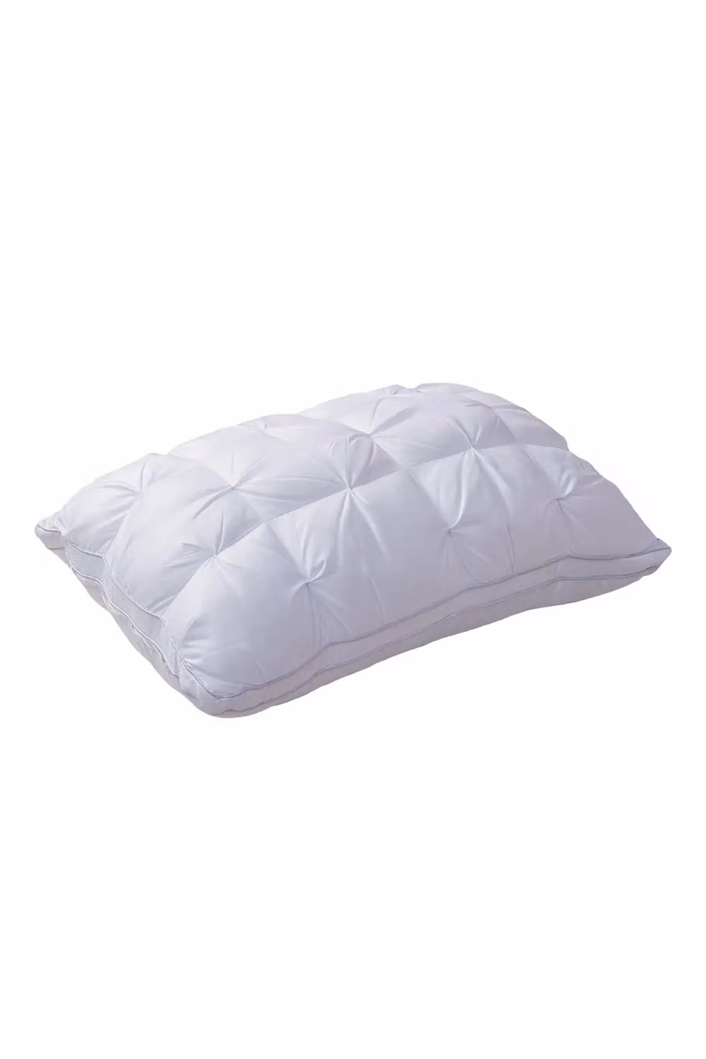 Living and Home Soft High Elasticity Twisted-Pleat Pillow, White, 800g – 4