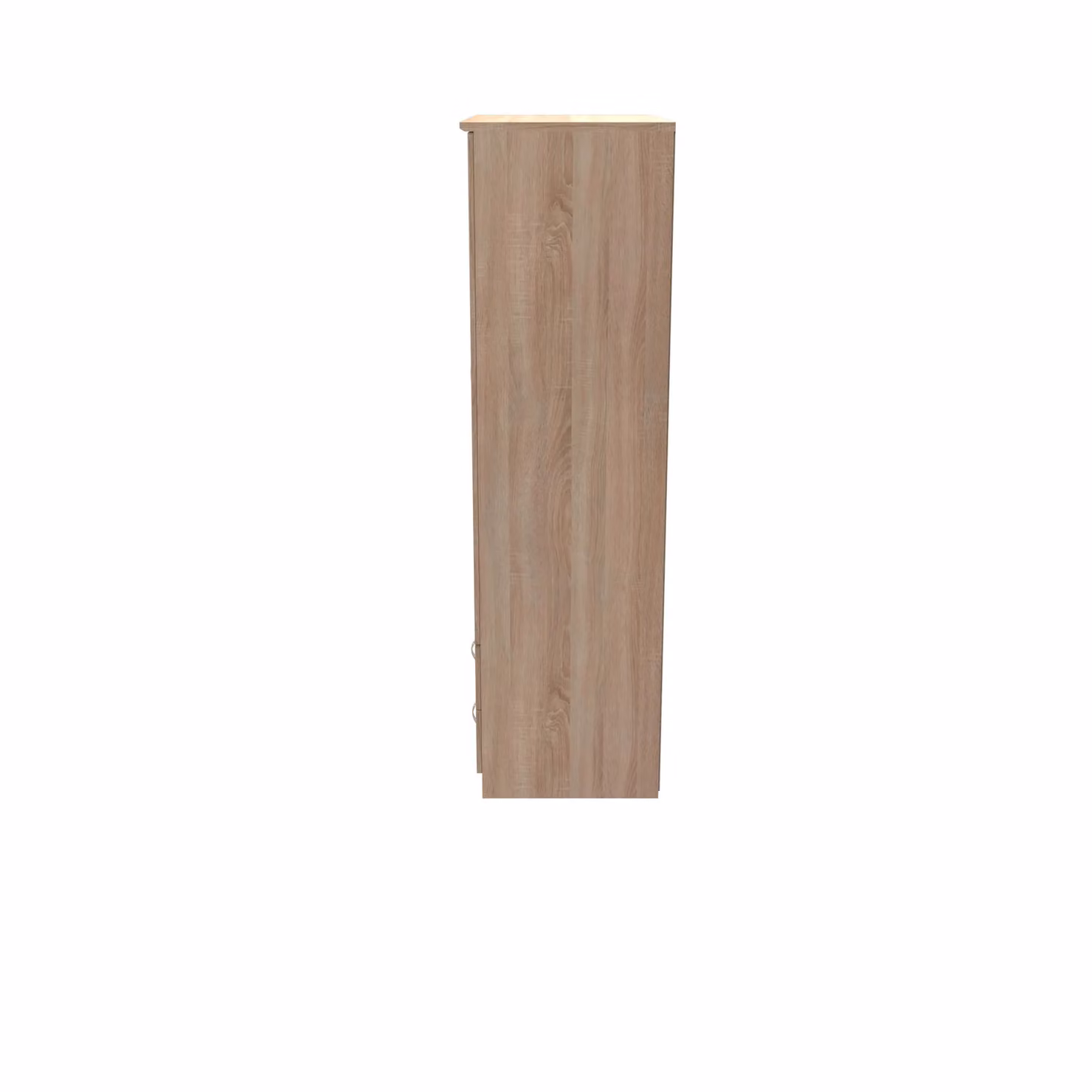 2 U Hampshire Wide 2 Drawer Wardrobe in Light Oak, Ready Assembled – 2