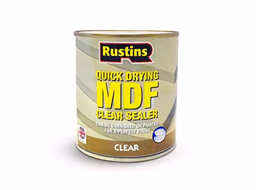 Rustins Quick Drying Water Based MDF Sealer, Transparent, 1 L – 1