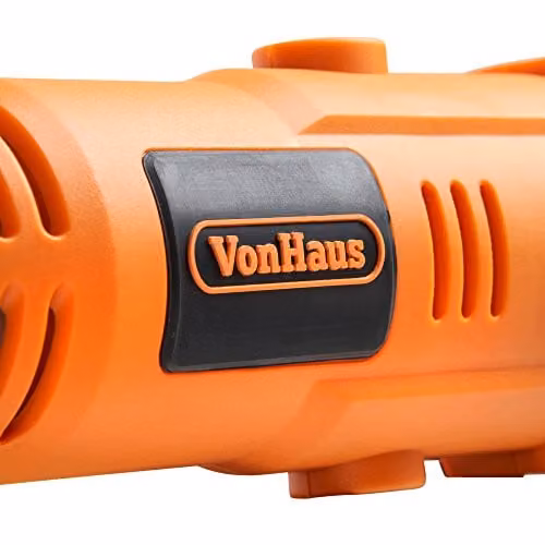 VonHaus 135W Corded Rotary Multitool with 235pc Accessory Kit in Orange and Multicolour – 5