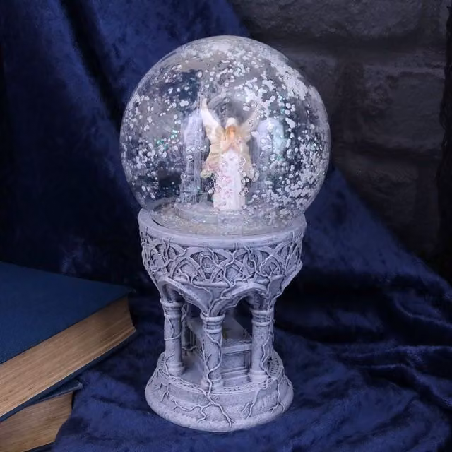 Nemesis Now Only Love Remains Multicolour Glass Snow Globe, Height: 18.5 cm