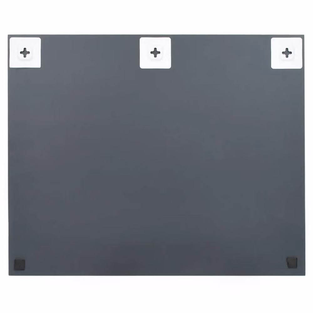 Berkfield Home Rectangular Frameless LED Wall Mirror in Silver – 2