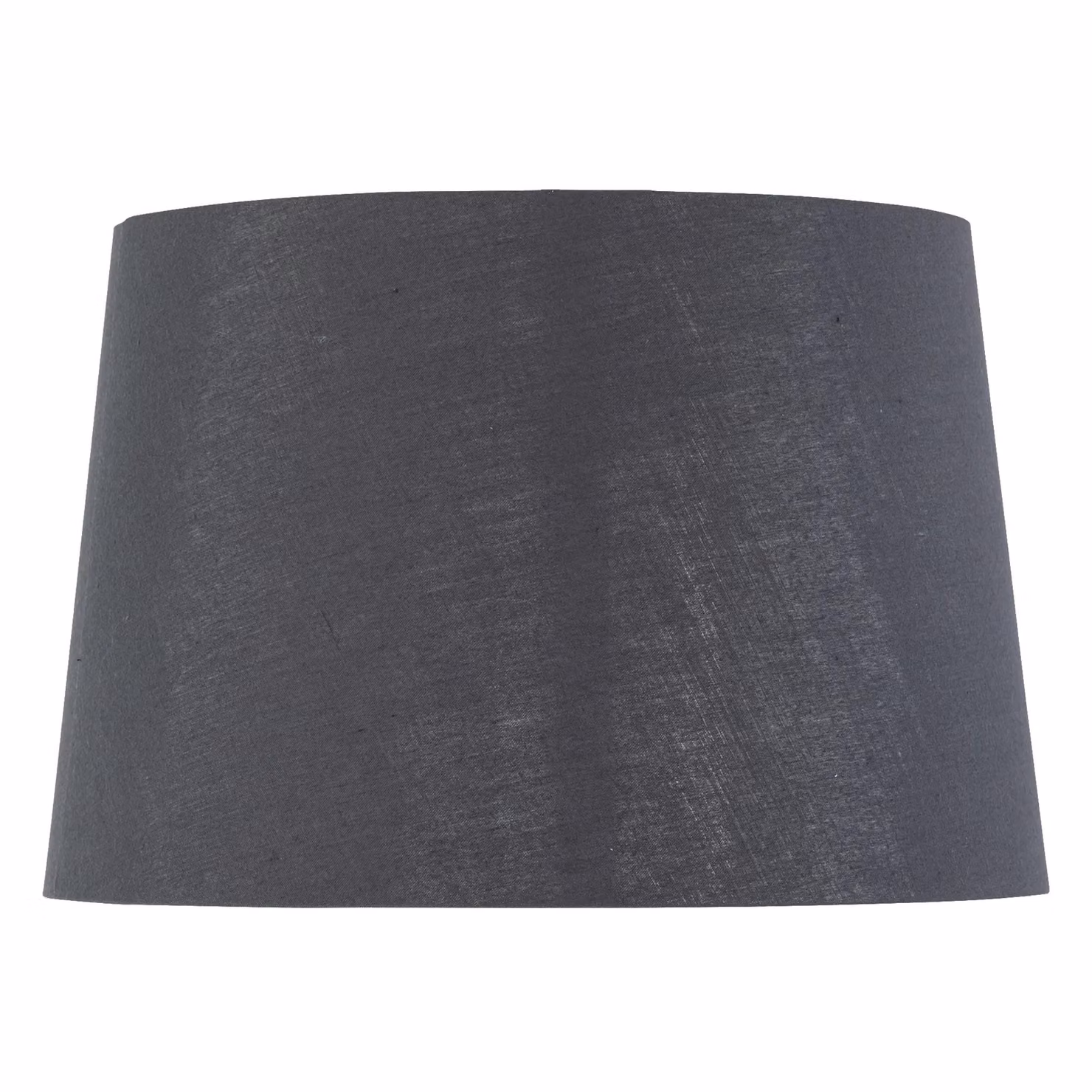 First Choice Lighting Bobbin Set of 2 White Table Lamps with Grey and Silver Fabric Shades – 4