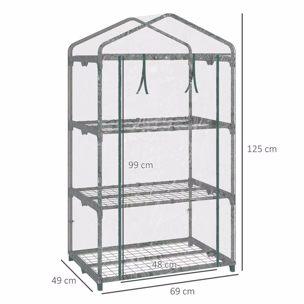 Kelvenix Transparent Portable Greenhouse Garden Grow House – 2