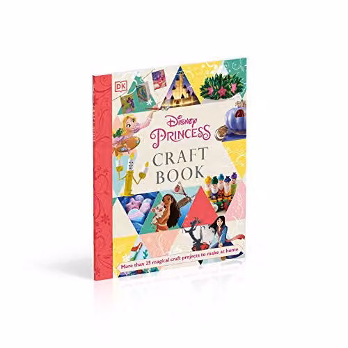 DK Disney Princess Craft Book, Multicolour, H: 25.4 cm – 3