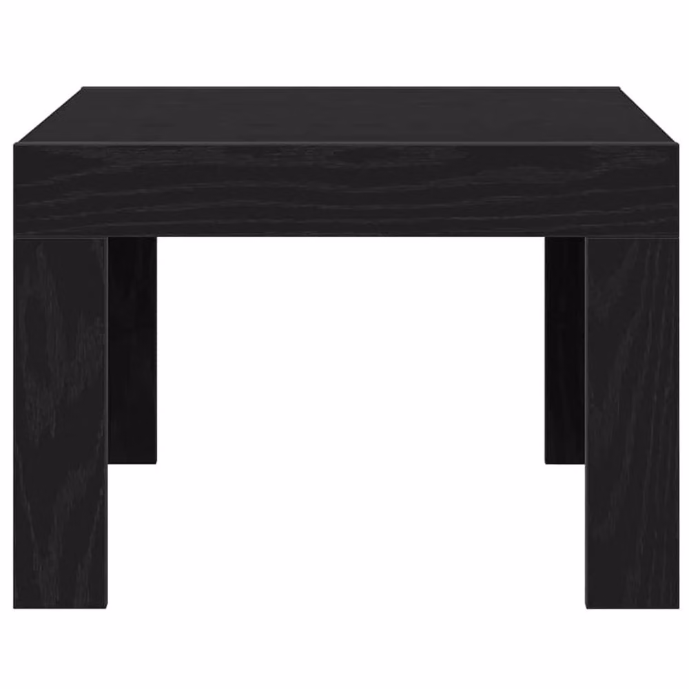 Berkfield Home Modern Square Coffee Table in Black Oak, W/D/H: 50 x 50 x 35 cm – 5