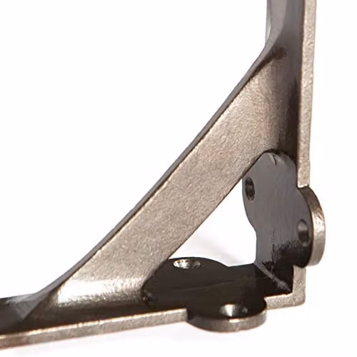 Hammer and Tongs Iron Shelf Bracket, Grey, Pack of 2 – 2