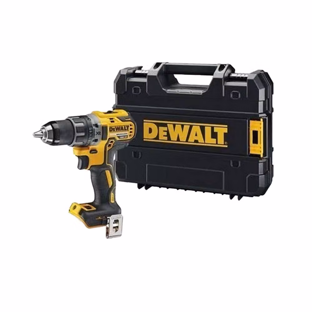 DeWalt Yellow Brushless Rechargeable Battery Combi Drill – 2