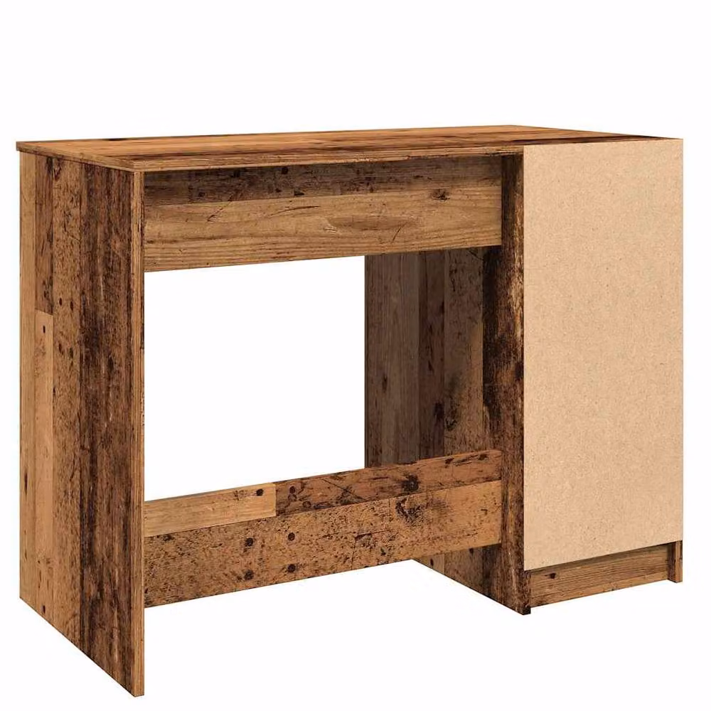 Berkfield Home Brown Decorative Writing Desk in Engineered Wood, W/D/H: 100 x 50 x 75 cm – 6