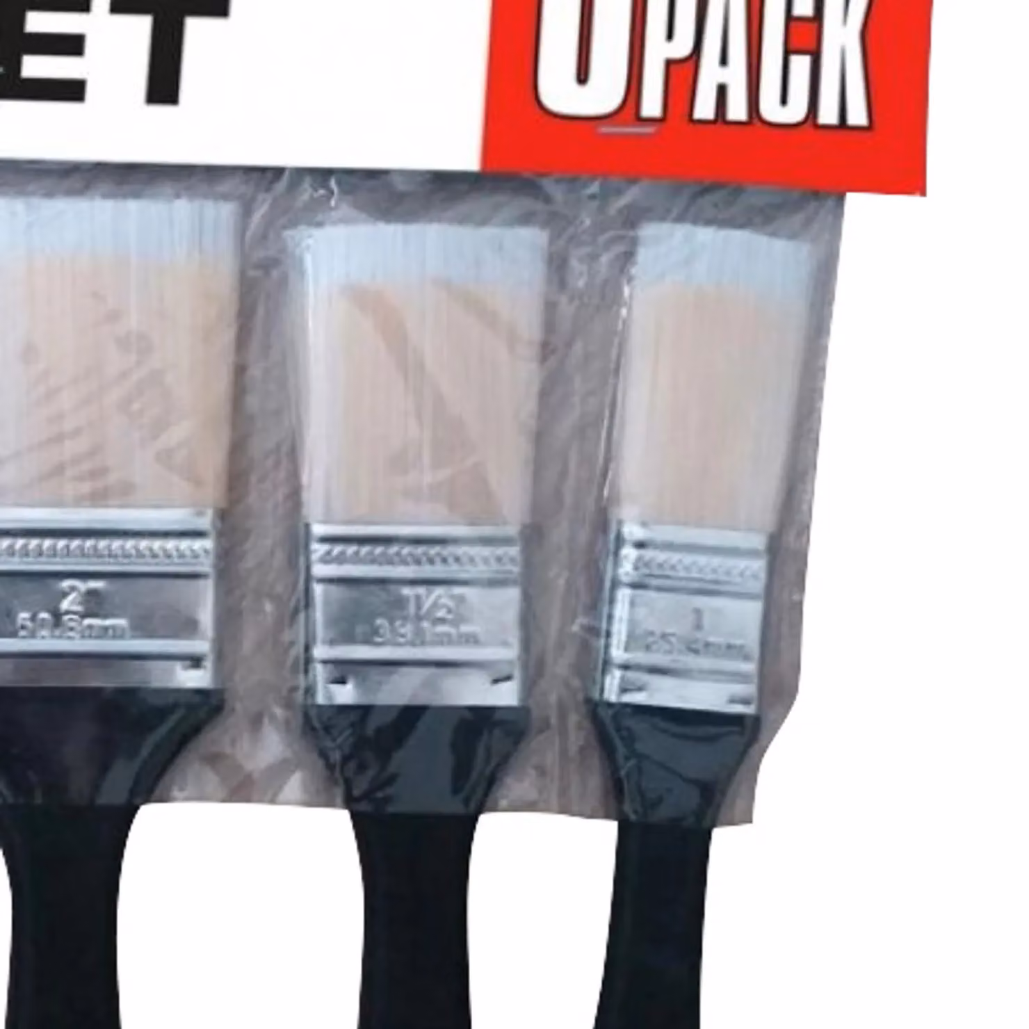 SupaDec Brush Set, 5 Pack, Black – 2