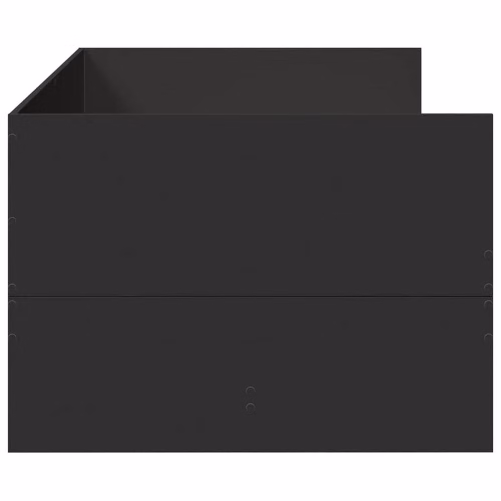 Berkfield Home Black Daybed with Drawers, Small Single, W: 75 cm, L: 190 cm – 4