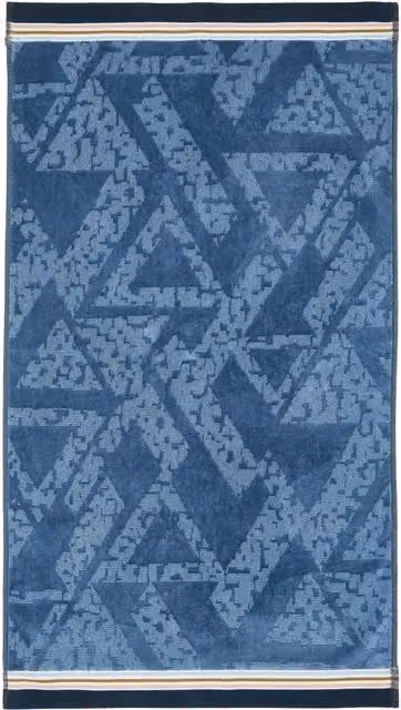 Bedeck of Belfast Sutton/Albany Fluffy Cotton Terry Hand Towel, Blue