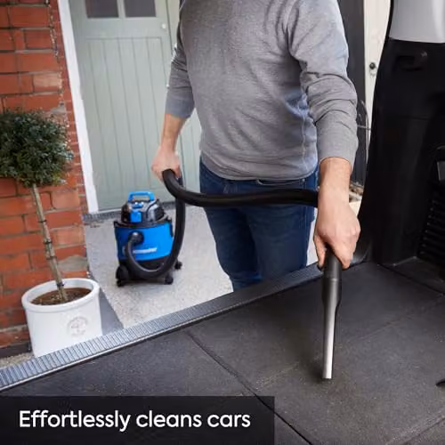 Vacmaster Multi 20 Wet and Dry Vacuum Cleaner with Power Take Off and Blow Function, Blue and Black, 20L – 2