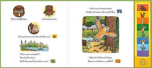 The Gruffalo: A Noisy Storybook by Julia Donaldson, Macmillian, Multicolour Paper Hardback – 2